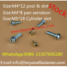 Machine Screw Machine Bolts Serration Bolts